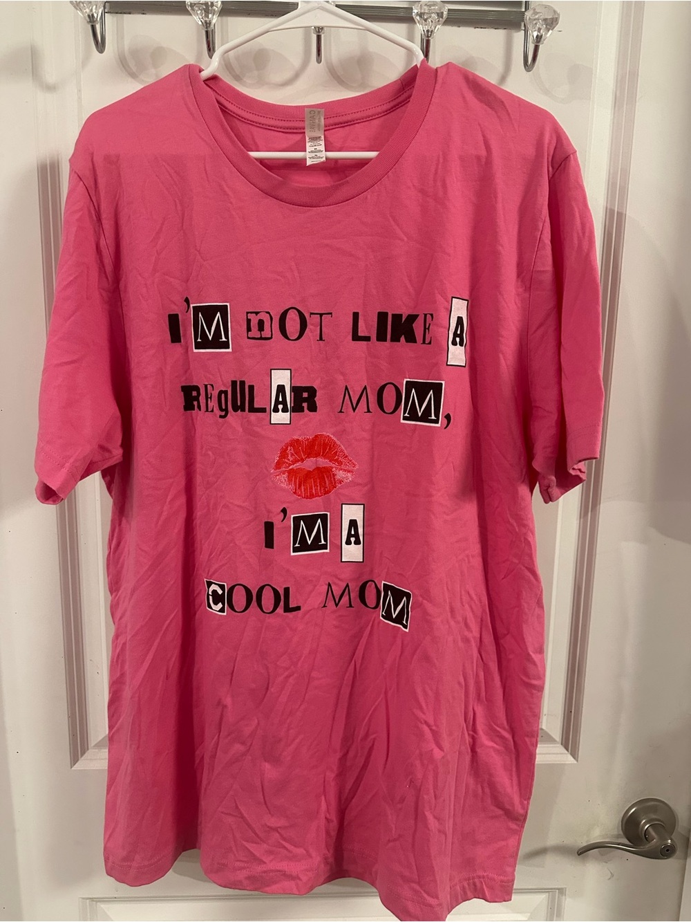 Bella Canvas Pink 'I'm a Cool Mom' Graphic tee